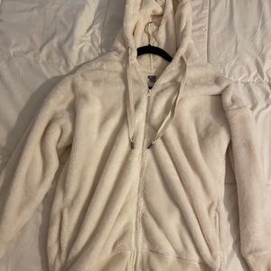 fluffy sip up jacket